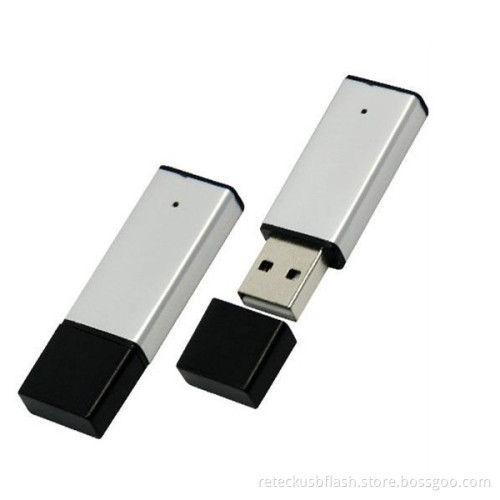 Logo Metal Clip USB Stick High Capacity